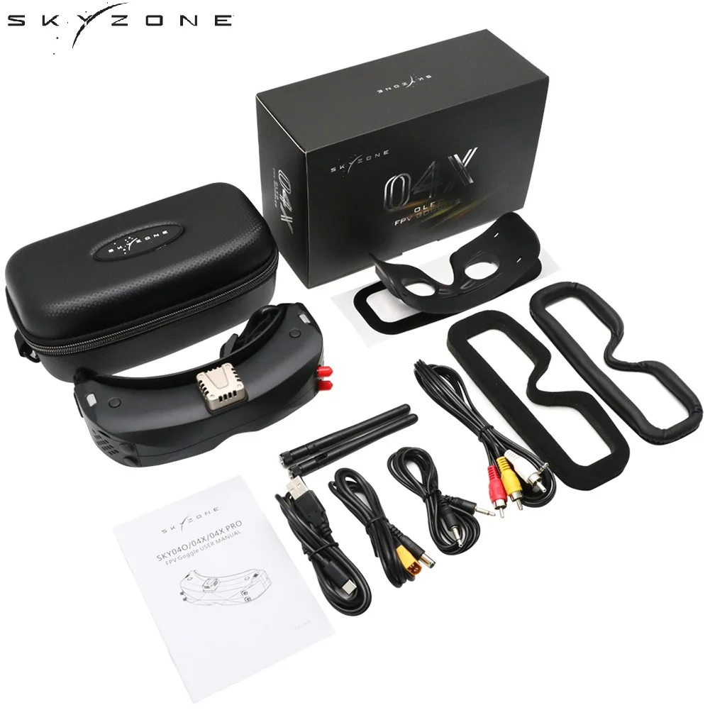 SKYZONE SKY04X PRO Fpv goggles - Skyzone Sky04X Pro Oled Fpv Goggles recension och pris