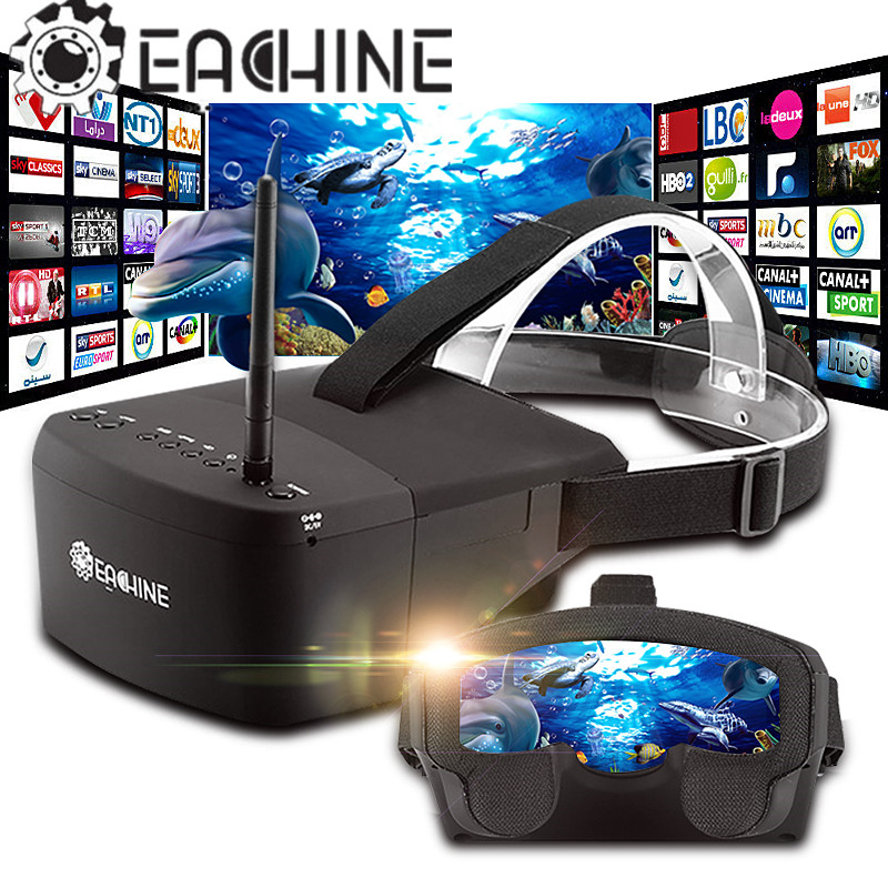 Eachine EV800 5 Inches 800x480 - Skyzone Sky04O Pro Fpv Goggles recension och pris