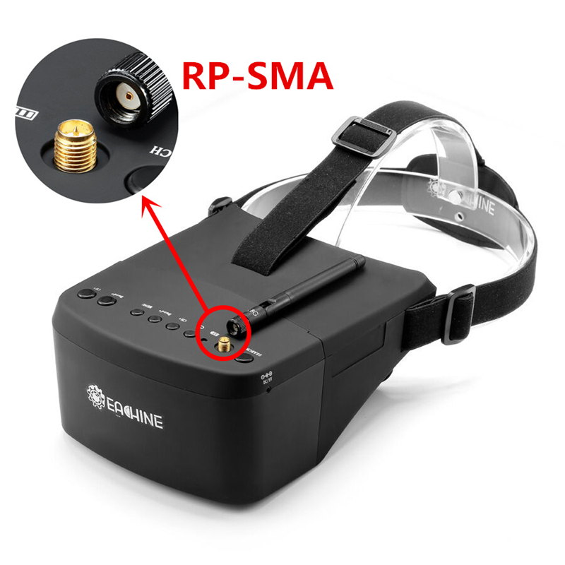 Eachine EV800 5 Inches 800x480 - Skyzone Sky04O Pro Fpv Goggles recension och pris