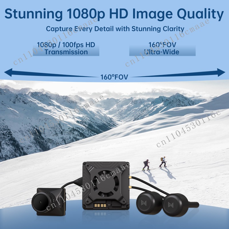 GT FPV Kit Max 2W VTX Gyro 108 - Walksnail Avatar Gt Kit 2W Vtx recension och pris