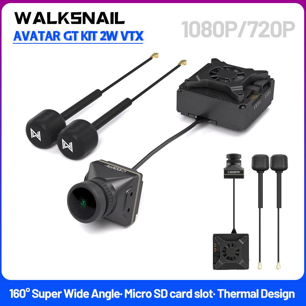 Walksnail Avatar GT KIT 2W VTX - Walksnail Avatar Gt Kit 2W Vtx recension och pris