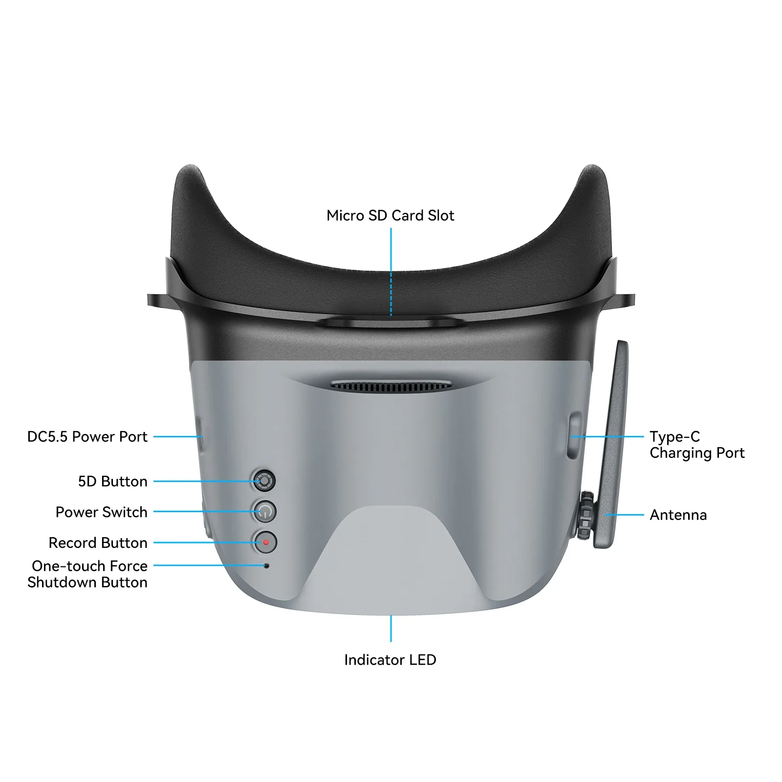 New BETAFPV VR04 FPV Goggles A - Skyzone Sky04O Pro Fpv Goggles recension och pris